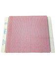 Zebra Color Coded Emery Boards, Nail Filer Serrated Edge, Square End Fingernail Files, 50 Packs