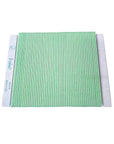 Zebra Color Coded Emery Boards, Nail Filer Serrated Edge, Square End Fingernail Files, 50 Packs