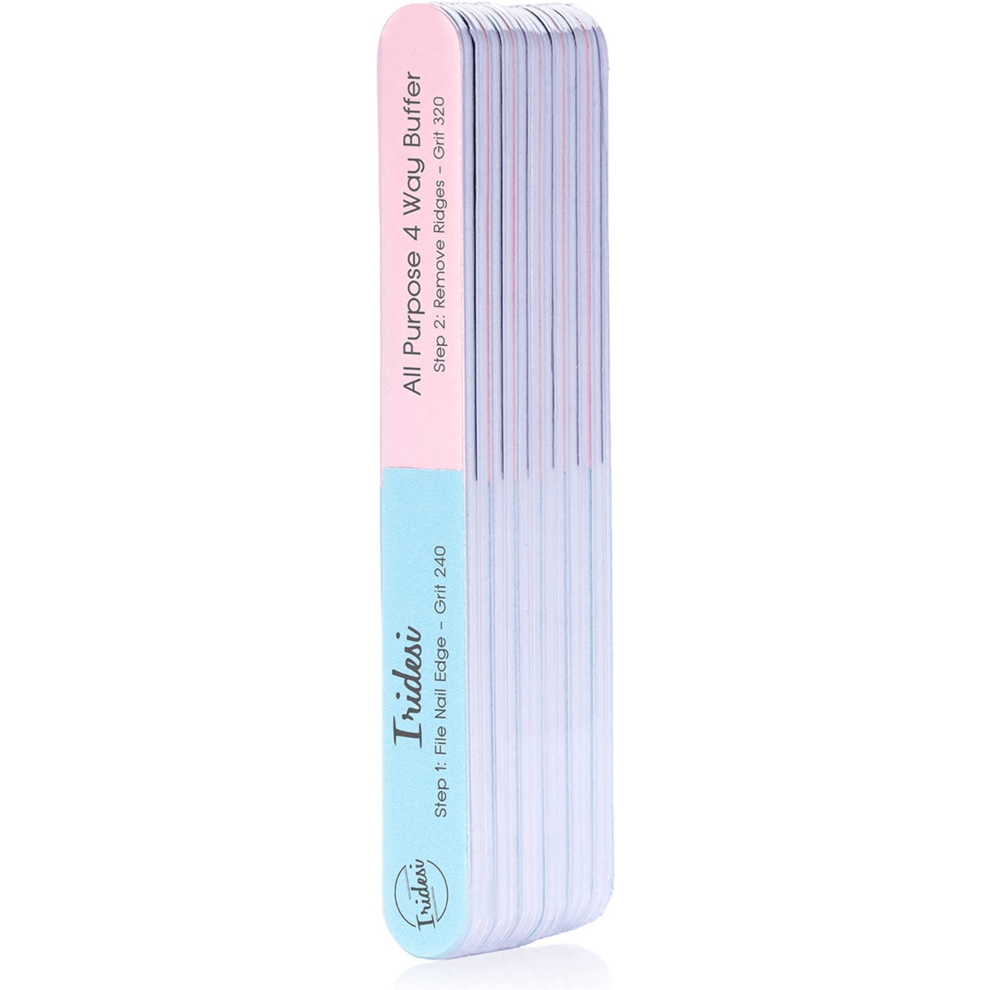 4 way nail file and buffer twelve pack stacked close side by side