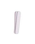 two mini zebra nail files, one on top of the other, half an inch wide, on a white background. No printing on the nail file