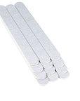 zebra nail files 12 pack, white center, white background.