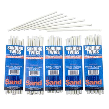 fine sanding sticks or twigs