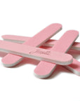 Mini Pink Salon Cushion Board Nail Files 280/320 3.5 Inches Long By 1/2 Inch Wide