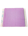 Zebra Color Coded Emery Boards, Nail Filer Serrated Edge, Square End Fingernail Files, 50 Packs