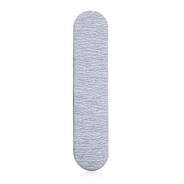 Mini Gray Nail File, 100/180 Zebra Salon Board, 3.5 Inches Long By .75 Inches Wide 12 &amp; 50 Pack