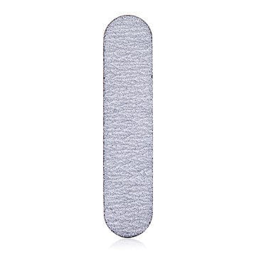 Mini Gray Nail File, 100/180 Zebra Salon Board, 3.5 Inches Long By .75 Inches Wide