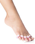 Dụng cụ tách ngón chân Iridesi, Miếng đệm ngón chân hai tông màu mềm, Đệm ngón chân cái, Sơn móng tay trong khi làm móng chân và các mục đích sử dụng khác, 12 gói 