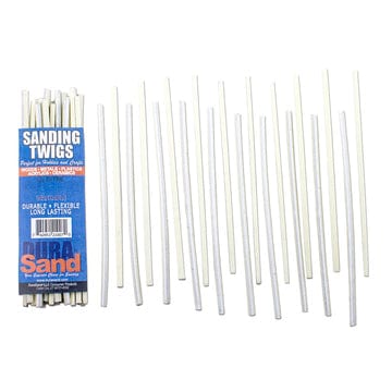 Lijadora manual detallada DuraSand Sanding Twigs, Hobby Craft y modelos