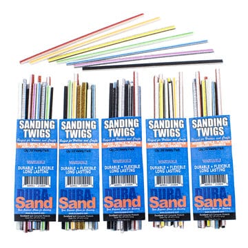 DuraSand Sanding Twigs, Hobby Craft and Models Detailed Hand Sander