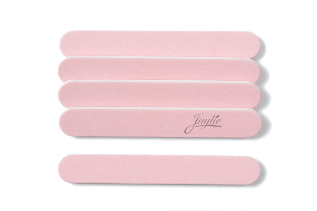 Mini Pink Salon Cushion Board Nail Files 280/320 3.5 Inches Long By 1/2 Inch Wide