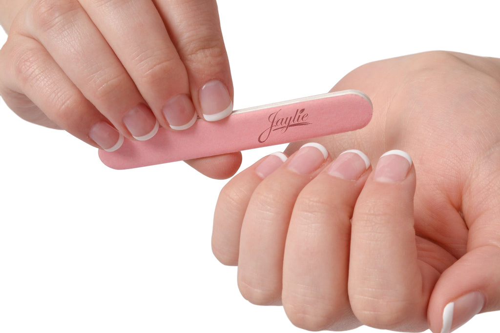 Mini Pink Salon Cushion Board Nail Files 280/320 3.5 Inches Long By 1/2 Inch Wide