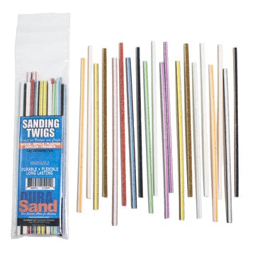 Lijadora manual detallada DuraSand Sanding Twigs, Hobby Craft y modelos